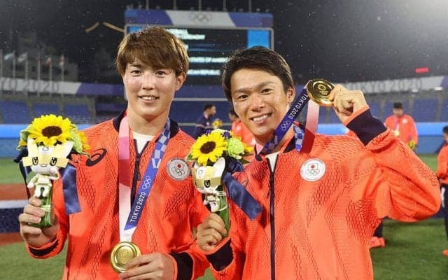 「可愛すぎる」「願い通じた」　侍J森下、山本と願いを込めた“最強てるてる坊主”が話題