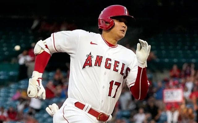 【MLB】大谷翔平、快足三塁打で7試合ぶり安打　Wヘッダー7の1、ゲレーロJr.はトップ88打点