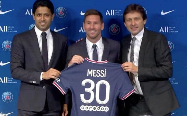 「計り知れない幸せを感じている」メッシがPSG入団会見、移籍決定までは「全てがとても迅速に進んだ」