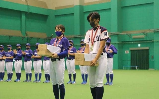 エイジェック、環太平洋大が女子野球選手権優勝　決勝戦は雨天中止、両チームに栄冠