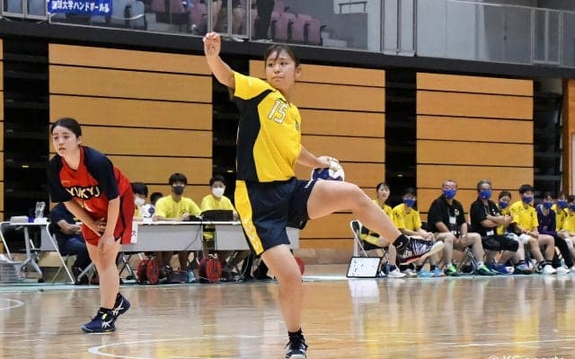 【ハンドボール部女子】　琉球大に２６−１４で西日本インカレ初戦突破！