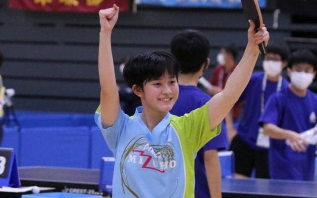 1回戦屈指の好カードは愛み大瑞穂に軍配　女子学校対抗1回戦結果＜卓球・インターハイ＞