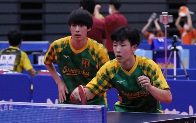 男子学校対抗2回戦、シード校が続々勝利　注目カードは希望が丘に軍配＜卓球・インターハイ＞