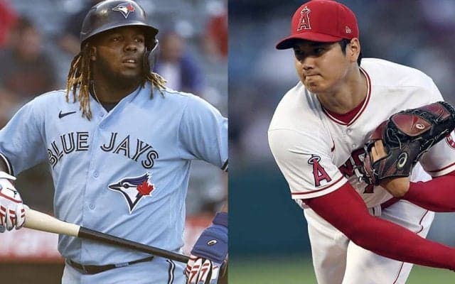 【MLB】「歴史的なシーン」　大谷翔平を見つめるゲレーロJr.の“最高峰2ショット”に米興奮