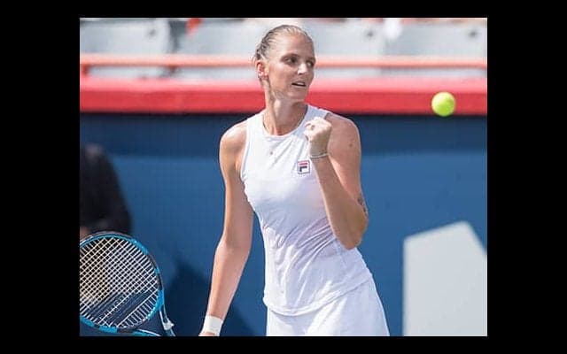 プリスコバ快勝 4強出揃う