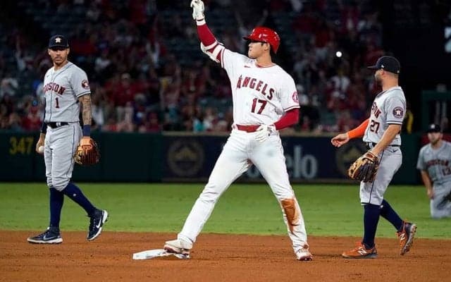 【MLB】大谷翔平、内野安打で二塁へ　“神走塁”に解説者「教えてできることではありません」