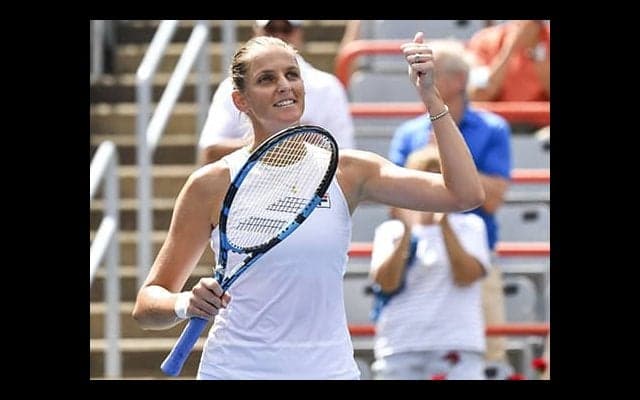 プリスコバ 快勝で今季初V王手