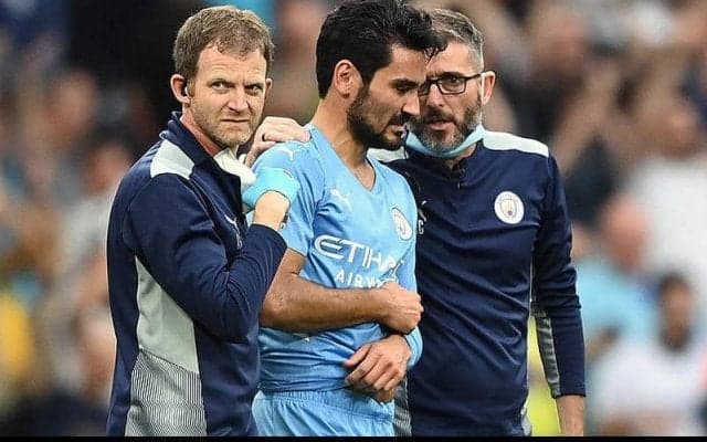 PL黒星スタートのシティに更なるアクシデント…ギュンドアンが肩を負傷か