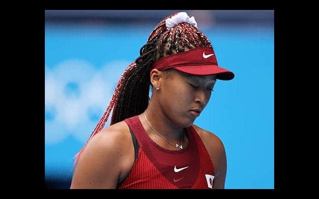  大坂 会見途中に涙で中断 