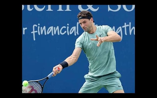 ディミトロフ W＆S初戦突破