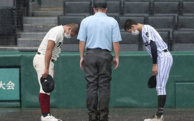 【高校野球】「自然と涙が出た」と話題に　23年ぶり降雨コールドを宣告した審判員の配慮と矜持