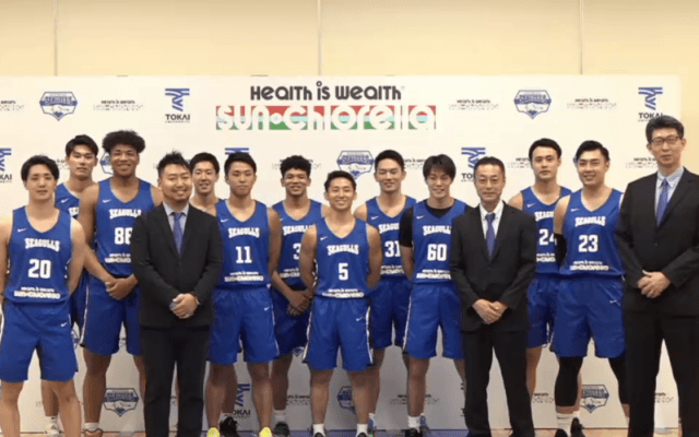 東海大男子バスケ部がサン・クロレラとパートナーシップ契約…河村勇輝とは個人契約を締結