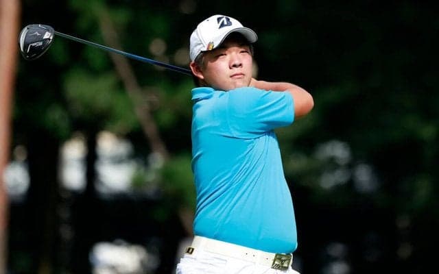 大嶋港が首位浮上　小林大河、佐藤快斗らが追う展開／日本ジュニアゴルフ選手権・男子