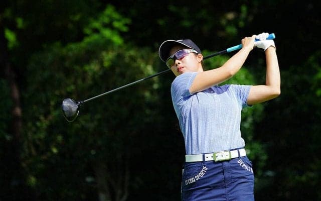越田泰羽が連日の「69」で単独首位に／日本ジュニアゴルフ選手権・女子