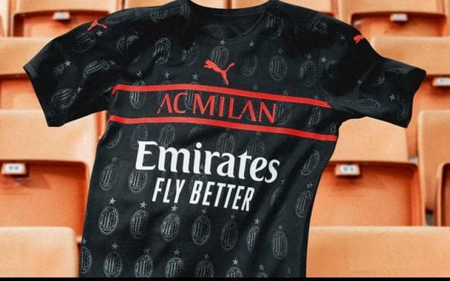 ミランの3rdユニフォームが発表！プーマが手掛ける10クラブと共通のデザインに