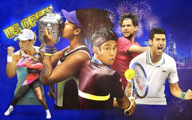 東京五輪でも世界的注目を浴びた大坂なおみら、強豪集う「全米オープンテニス」の大舞台