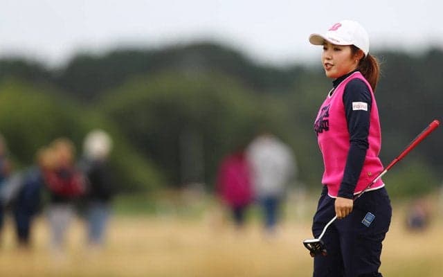 古江彩佳「今日は本当に落ち着いてプレーができた」　45位タイで予選通過