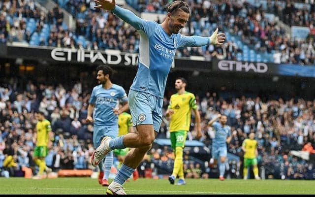 グリーリッシュがホームデビュー弾!　シティが昨季2部王者に5発圧勝で今季初白星!《プレミアリーグ》