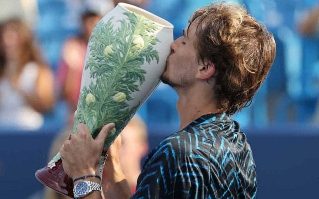 ズベレフが鬼門の大会で優勝！ルブレフを1時間弱で退ける［ATP1000 シンシナティ］