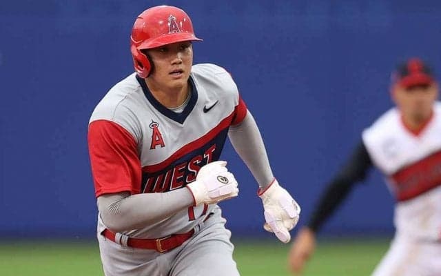 【MLB】大谷翔平の「アラレちゃんを超えた」1枚　躍動感溢れる写真が秘かな注目「漫画やん」