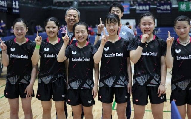 貝塚第二中、大阪対決制し初優勝　3連覇中の四天王寺を撃破＜全中女子団体決勝＞
