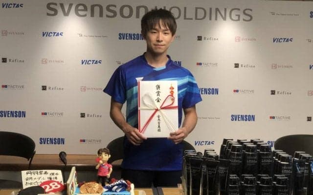 丹羽孝希「東京の銅はリオの銀より嬉しい」 年内はTリーグと世界選手権メダルに照準