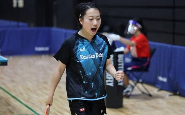 団体優勝の勢い止まらず　貝塚二・吉本、エリアカ所属の小塩撃破＜卓球・全中女子単3回戦結果＞