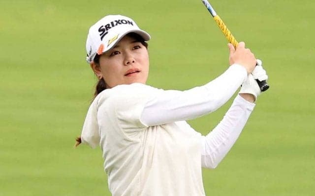 前週棄権から1打差2位の好発進　サポーターを巻いた勝みなみ「土日は安静にしてた」