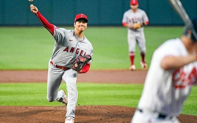【MLB】打者はなす術なし？　大谷翔平、緩急差45キロの“遅球”は「吐き気がするほど凄い」