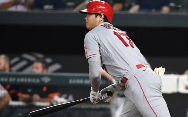 【MLB】大谷翔平、7試合ぶり41号は先頭打者弾　ルース生誕地で初アーチ、ゲレーロJr.に5本差