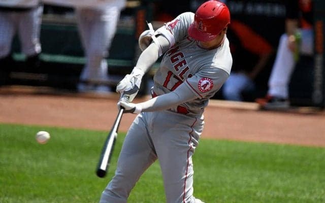【MLB】大谷翔平、7戦ぶり41号は先頭打者弾　初の規定打席に到達、2四球3出塁もエ軍2連敗