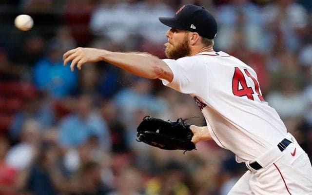 【MLB】Rソックスのセールが1イニング3者連続3球三振の偉業　キャリアで3度達成は史上2人目