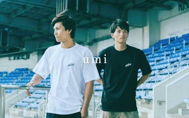ロッテが新ブランド「umi」設立　シンプルでお洒落な第1弾Tシャツは藤原＆和田がモデル