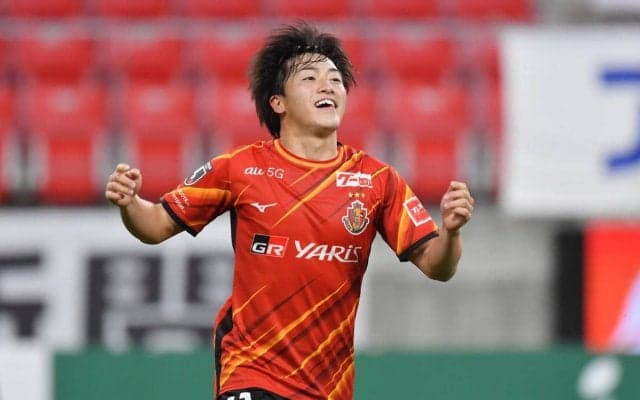 東京五輪にも出場した名古屋FW相馬勇紀がフリーアナの森山るりさんと入籍報告「彼女の支えがあったからこそ」