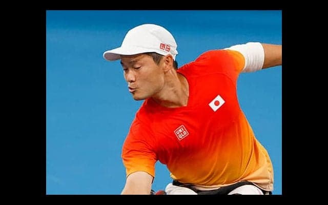 国枝慎吾 ストレートで初戦突破