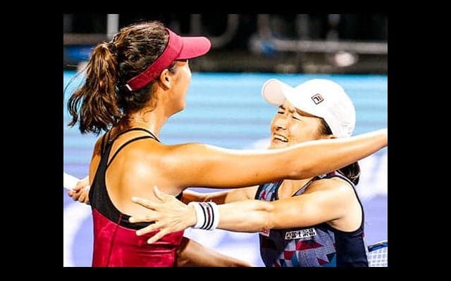 青山/柴原 今季5勝目に王手