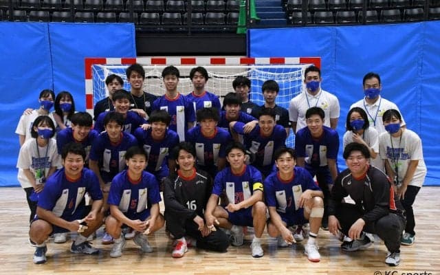 【ハンドボール部男子】　３０−２６で岐聖大に勝利し、西日本ベスト４決定！