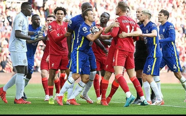 リバプールvsチェルシーは白熱ドロー!　R・ジェームズ前半退場も堅守ブルーズが敵地から勝ち点1を持ち帰る《プレミアリーグ》