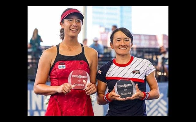 青山/ 柴原V ペアで8勝目