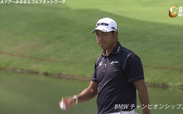 【動画】松山英樹、12番では見事なリカバリーショットを披露