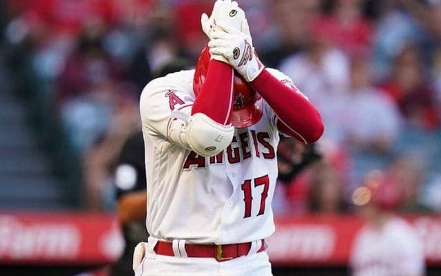 【MLB】大谷翔平、150キロ剛速球が右手直撃も「大丈夫だ」　指揮官は9・1ヤ軍戦登板を示唆