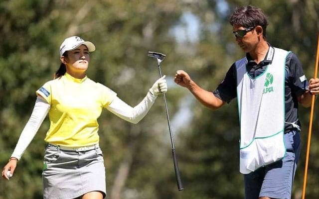 稲見萌寧、足裏の激痛に耐えてV　他の選手に敬意「独走の7勝じゃない。みんな強い」