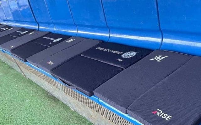 ロッテ、本拠地ベンチに高反発ファイバーのクッション設置　ファンもストアで購入可能