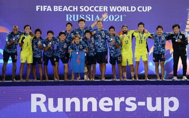 W杯決勝初進出の日本、「地元」RFUに敗れ準優勝に終わる《ビーチサッカーW杯》