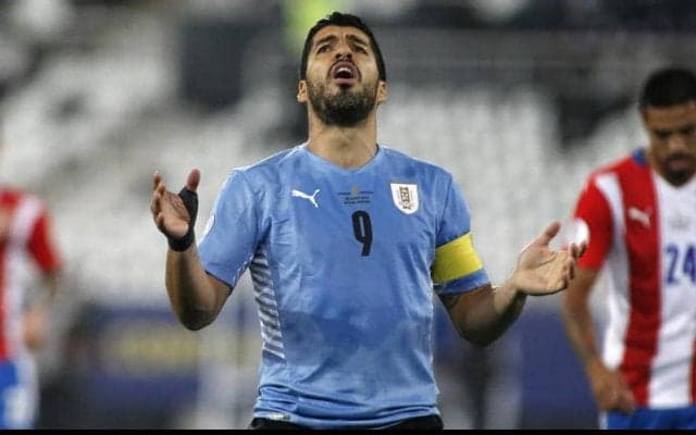 スアレスがウルグアイ代表不参加　ビジャレアル戦で負傷交代