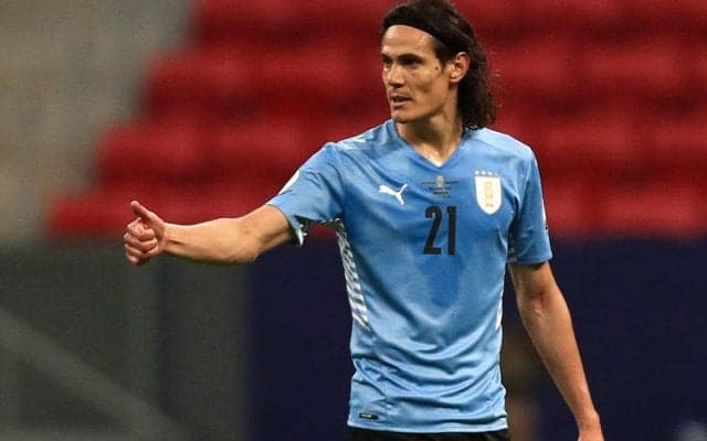 ユナイテッドがFWカバーニのウルグアイ代表不参加を発表