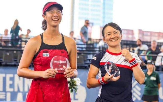 青柴ペア決勝8連勝！二宮ペアは準優勝［WTA250 クリーブランド／シカゴ］