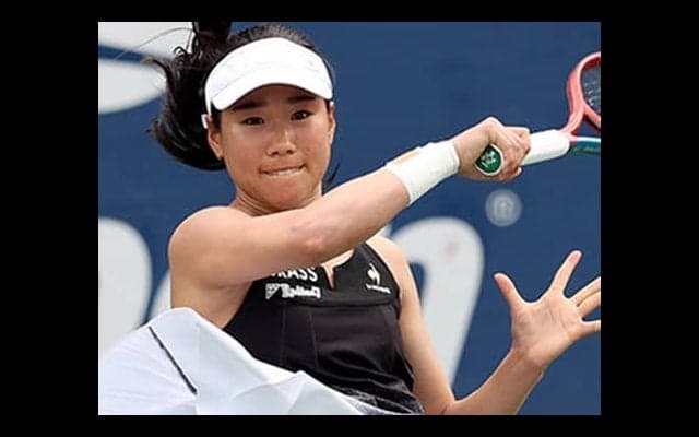 日比野菜緒 全米OP初戦敗退