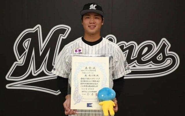 ファーム月間MVPを受賞したロッテ・森遼大朗に直撃！「石川歩さんをお手本にしています」