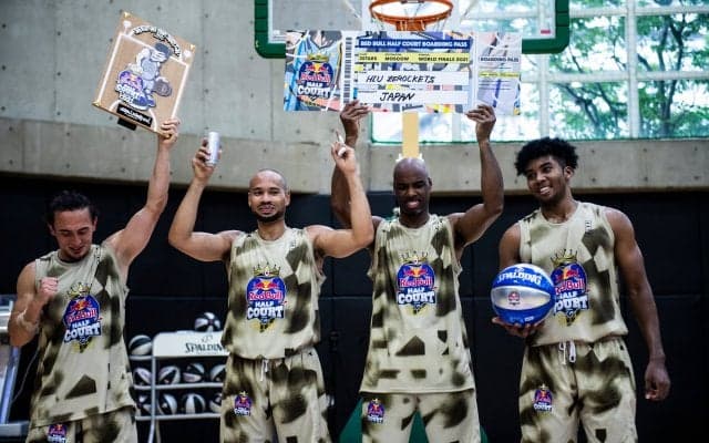 世界規模で行われるストリートボールの祭典 Red Bull Half Court 2021。日本代表は『HIU ZEROCKETS』